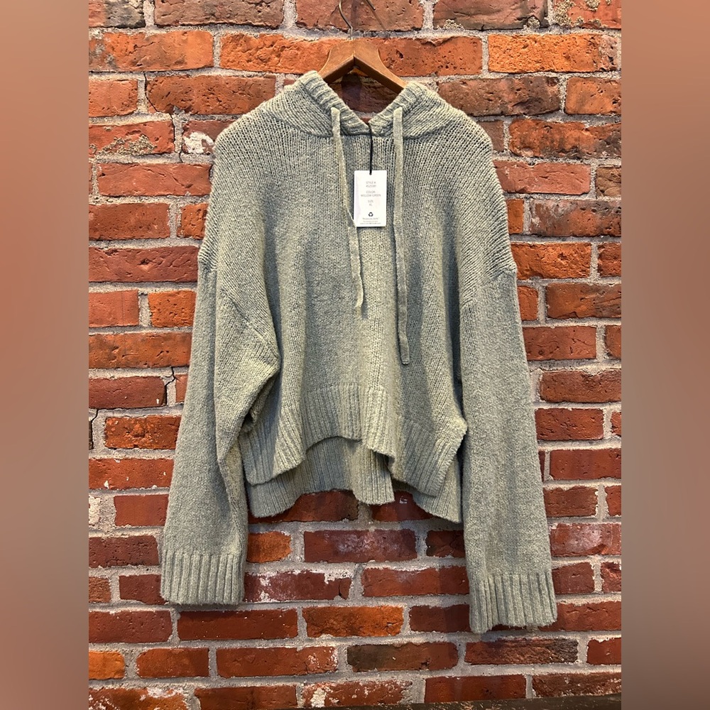 Cozy Knit Hoodie Sweater